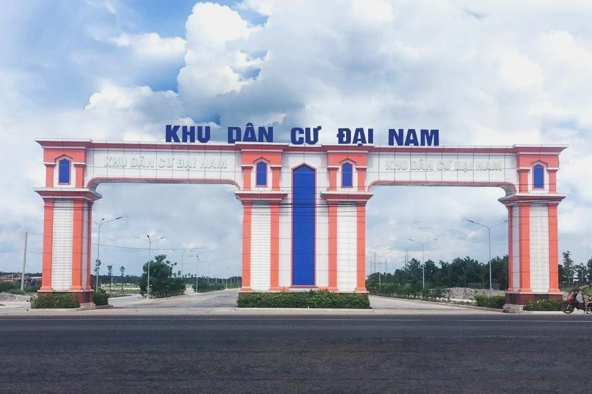 Khu dân cư Đại Nam Bình Phước do công ty của ông Huỳnh Uy Dũng làm chủ đầu tư. Ảnh: Đất Xanh.