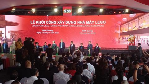 Nhà máy Lego đầu tiên tại Việt Nam đã chính thức khởi công xây dựng