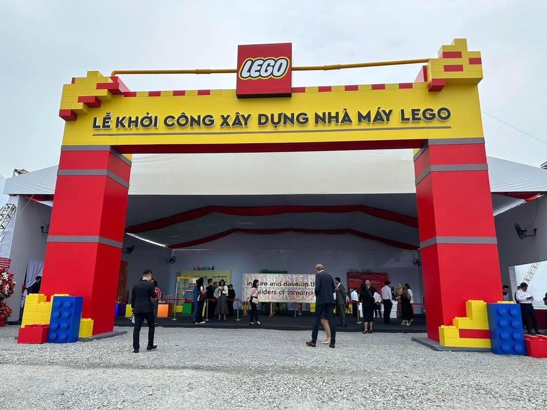 Nhà máy Lego đầu tiên tại Việt Nam được xây dựng tại Vsip III Bình Dương