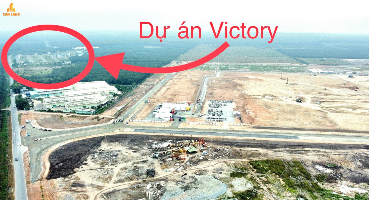 Vị trí dự án Victory City Tân Uyên nằm liền kề KCN Vsip III Bình Dương
