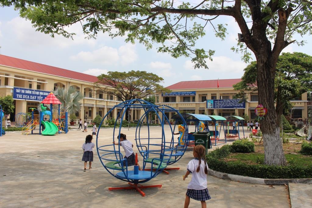 Trường tiểu học bình chánh cách dự án Phố thương mại Trường Thịnh Phát 5 phút chạy xe
