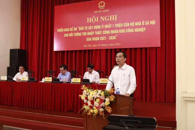 Đại diện Ngân hàng nhà nước Việt Nam phát biểu tại Hội nghị triển khai Đề án (Ảnh: moc.gov.vn)