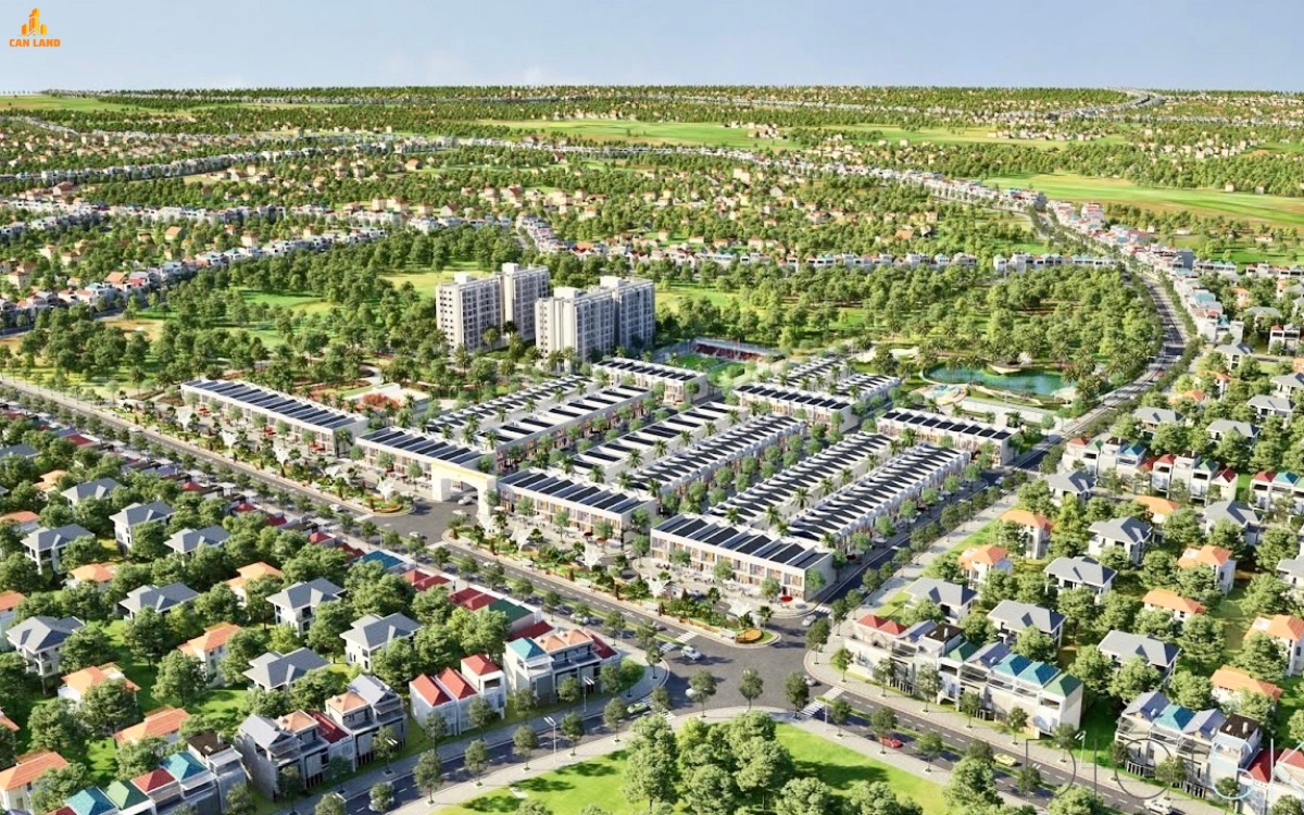 Phối cảnh dự án Khu đô thị Lake One City Bình Phước.