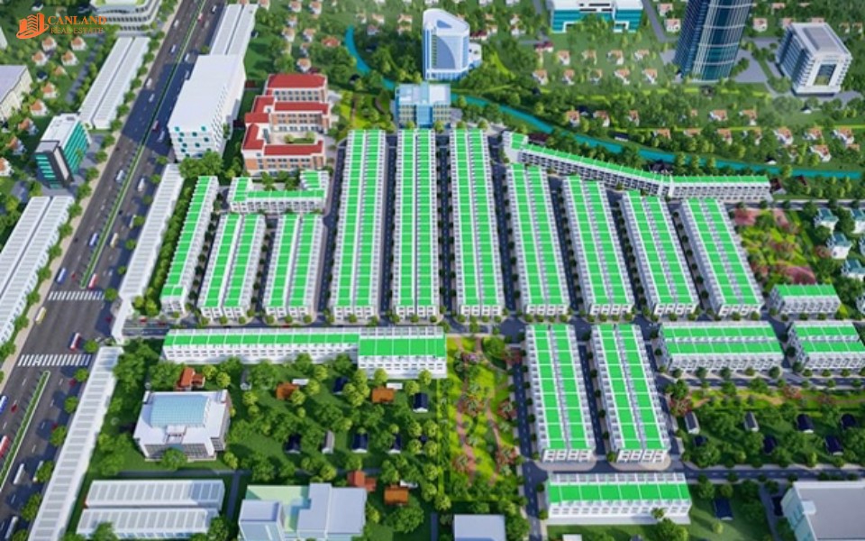 Phối cảnh dự án Phương Trường An 5 - Green City Phú Giáo