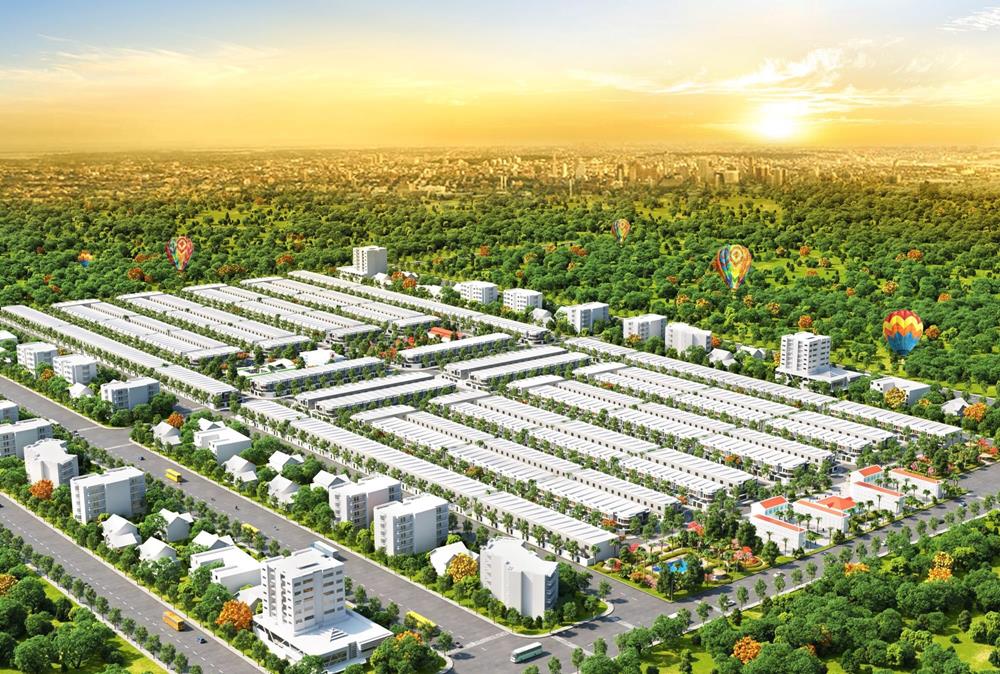 Cảnh quan dự án Nam An New City