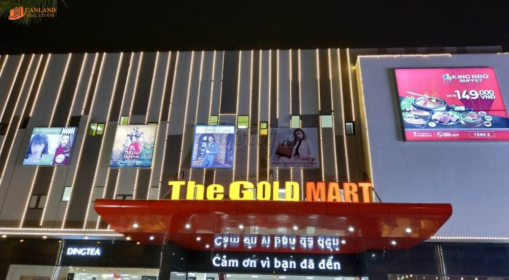 Phối cảnh tiện ích TTTM dự án The Gold City Bình Phước
