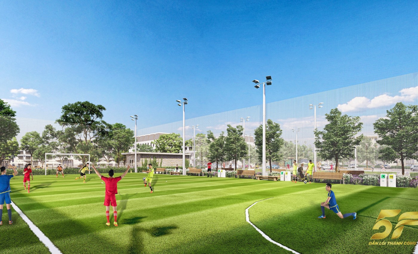 Sân bóng đá mini dự án Khu nhà ở Bình Minh