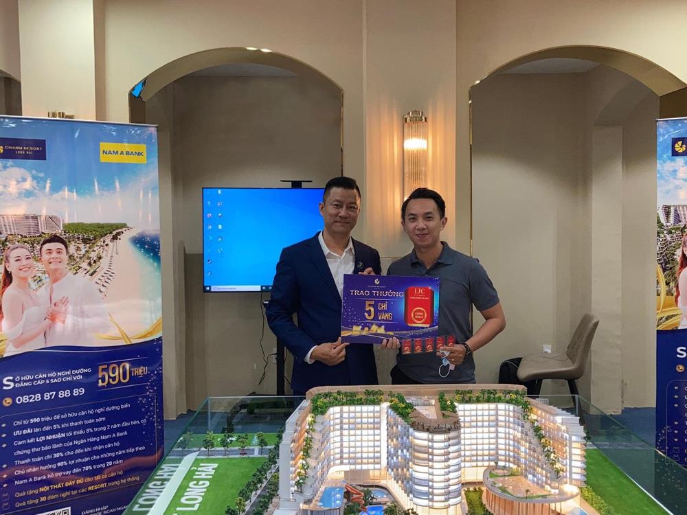 Nhà đầu tư mai mẵn tại sự kiện công bố dự án Charm Resort Long Hải